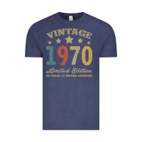 Vintage Denim Vintage 1970 Limited Edition 50 Years Of Being Awesome Vintage Tee - Bettercallsaul