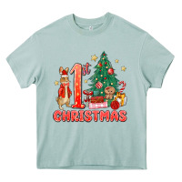 Arona red christmas bunny 1st christmas Heavy Core Tee - MaliasSmallBusiness