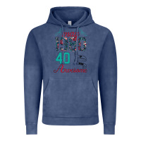 Vintage Denim Made In May 1980 40 Years Of Being Awesome Vintage Hoodie - Bettercallsaul