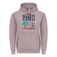 Vintage Zinc Made In May 1980 40 Years Of Being Awesome Vintage Hoodie - Bettercallsaul