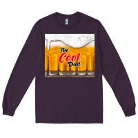 Plum the cool dad and beer Long Sleeve Tee - TumblerDesignByShophia