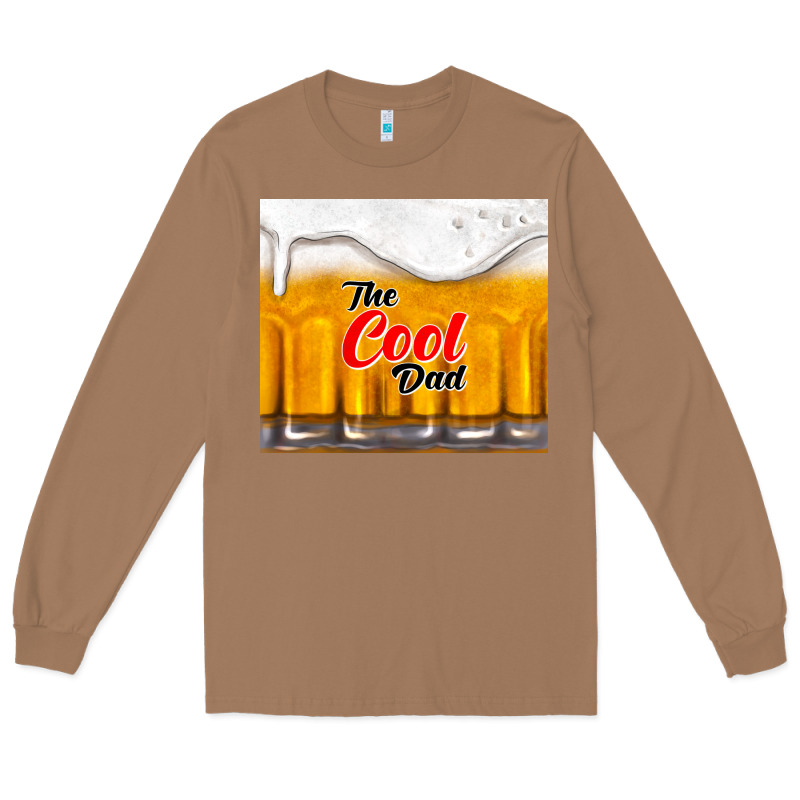 The Cool Dad And Beer Long Sleeve Tee by TumblerDesignByShophia | Teevron