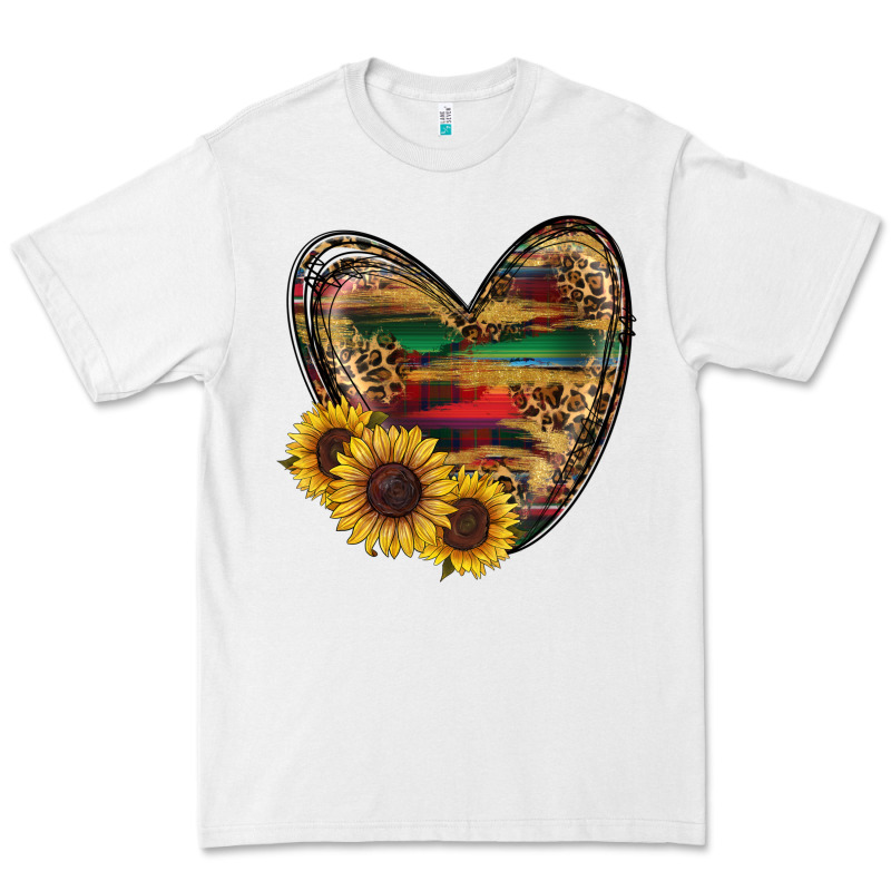 Sunflower Fall Heart Premium Tee by RanaPortraitStore | Teevron