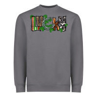 Storm Lucky horseshoe St. Patrick's Day Heavyweight Sweatshirt - CowGirlArtShop