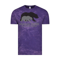 Cloud Purple Mama Bear Sleep Disorders Awareness Vintage Tee - Bettercallsaul