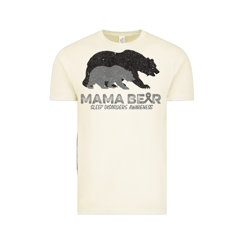 Mama Bear Sleep Disorders Awareness Vintage Tee by Bettercallsaul | Teevron