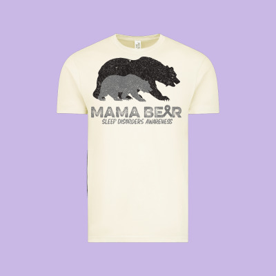 Mama Bear Sleep Disorders Awareness Vintage Tee Designed By Bettercallsaul