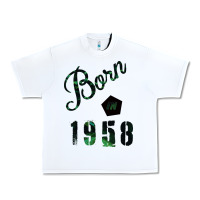 White Born In 1958 Urban Heavy Tee - Bettercallsaul