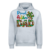 Heather Grey proud autism dad Urban Hoodie - Artiststas
