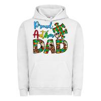 Pigment Lunar Rock proud autism dad Urban Hoodie - Artiststas