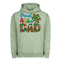 Pigment Oil Green proud autism dad Urban Hoodie - Artiststas
