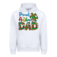 White proud autism dad Urban Hoodie - Artiststas