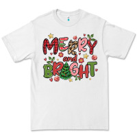 White merry and bright Premium Tee - MaliasSmallBusiness