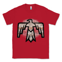 Red Western Light Aztec Thunderbird Classic Tee - Bettercallsaul