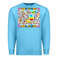 Ocean Blue The Pool Is My Happy Place Premium Sweatshirt - CowhideDigitalArt