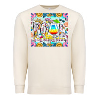 Sandshell The Pool Is My Happy Place Premium Sweatshirt - CowhideDigitalArt