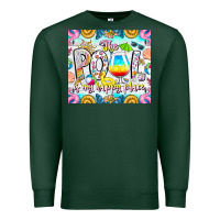 Sports Green The Pool Is My Happy Place Premium Sweatshirt - CowhideDigitalArt