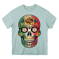 Arona mexican skull Heavy Core Tee - JahusDesignShop