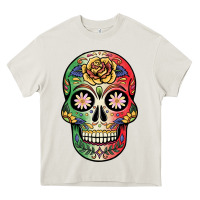 Mexican Skull Heavy Core Tee | Teevron