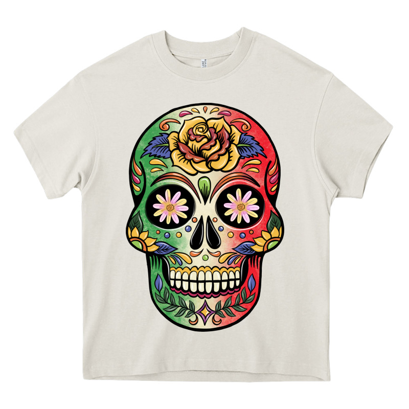 Mexican Skull Heavy Core Tee by JahusDesignShop | Teevron