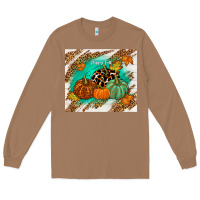 Toasted Coconut happy fall Long Sleeve Tee - TumblerDesignByShophia