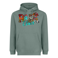 Sage Papa Claus Heavyweight Hoodie - CowhideDigitalArt