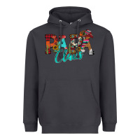 Smoke Papa Claus Heavyweight Hoodie - CowhideDigitalArt