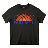 Asphalt basketball Heavy Core Tee - MaliasSmallBusiness