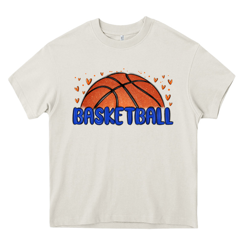 Basketball Heavy Core Tee by MaliasSmallBusiness | Teevron