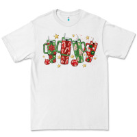White Christmas cups Premium Tee - MaliasSmallBusiness