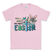 Bubblegum Pink My First Easter Bunny Boy Classic Tee - RanaPortraitStore