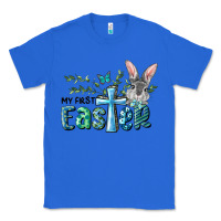 True Royal My First Easter Bunny Boy Classic Tee - RanaPortraitStore