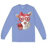 Colony Blue cute baby lamb valentines day Long Sleeve Tee - Jasminsmagicworld
