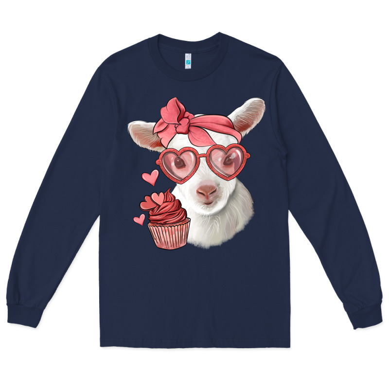 Cute Baby Lamb Valentines Day Long Sleeve Tee by Jasminsmagicworld | Teevron