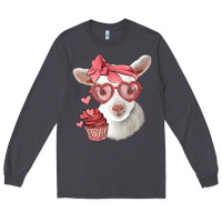 Smoke cute baby lamb valentines day Long Sleeve Tee - Jasminsmagicworld