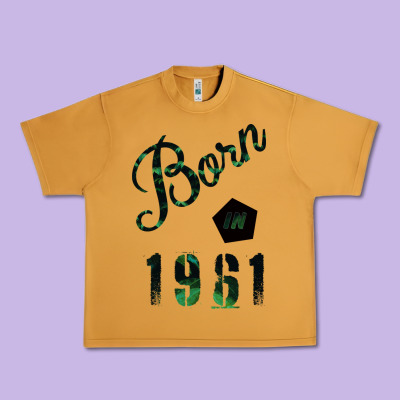 Born In 1961 Urban Heavy Tee Designed By Bettercallsaul