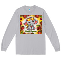 Moon Dust sweet summer cute elephant Long Sleeve Tee - TumblerDesignByShophia
