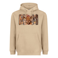Mushroom Rodeo Mom Cow Heavyweight Hoodie - CowhideDigitalArt