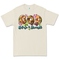 Bone god is my refuge and strength Premium Tee - MaliasSmallBusiness