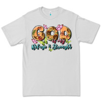 God Is My Refuge And Strength Premium Tee | Teevron