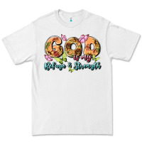 White god is my refuge and strength Premium Tee - MaliasSmallBusiness