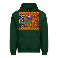 Forest Green love autism awareness leopard cowhide Urban Hoodie - Artiststas