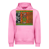 Fuchsia Pink love autism awareness leopard cowhide Urban Hoodie - Artiststas
