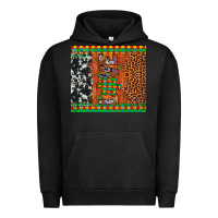 Pigment Black love autism awareness leopard cowhide Urban Hoodie - Artiststas