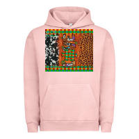 Pigment Salmon love autism awareness leopard cowhide Urban Hoodie - Artiststas