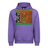 Tulip love autism awareness leopard cowhide Urban Hoodie - Artiststas