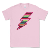 Bubblegum Pink Pink Serape Lightning Classic Tee - Bettercallsaul