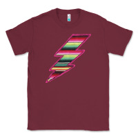 Burgundy Pink Serape Lightning Classic Tee - Bettercallsaul