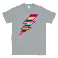 Heather Grey Pink Serape Lightning Classic Tee - Bettercallsaul