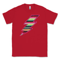Red Pink Serape Lightning Classic Tee - Bettercallsaul